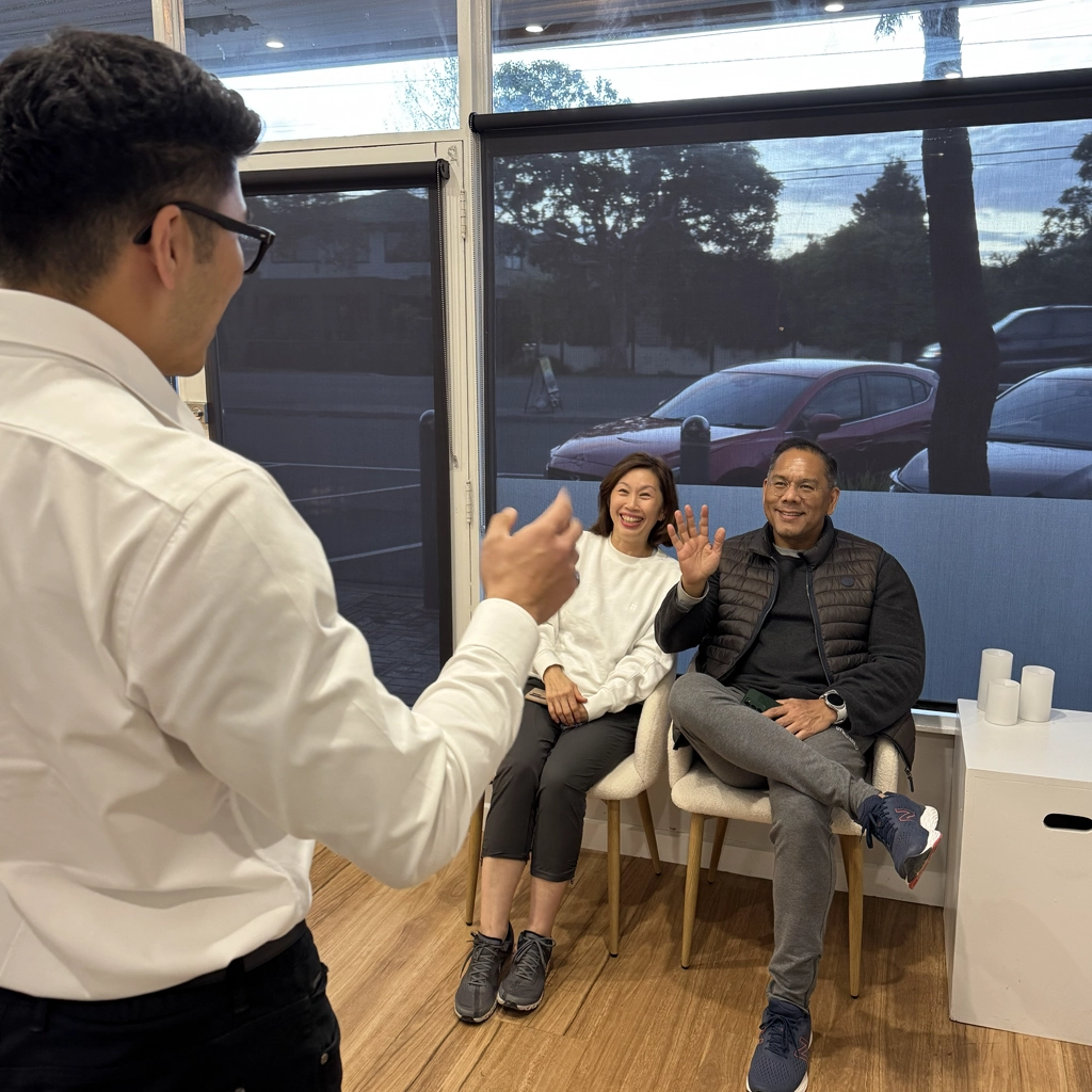 Our Ringwood Gonstead chiropractor puts patients at ease with light conversation